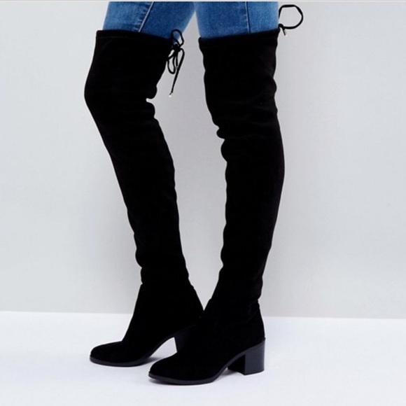 thigh high boots new look